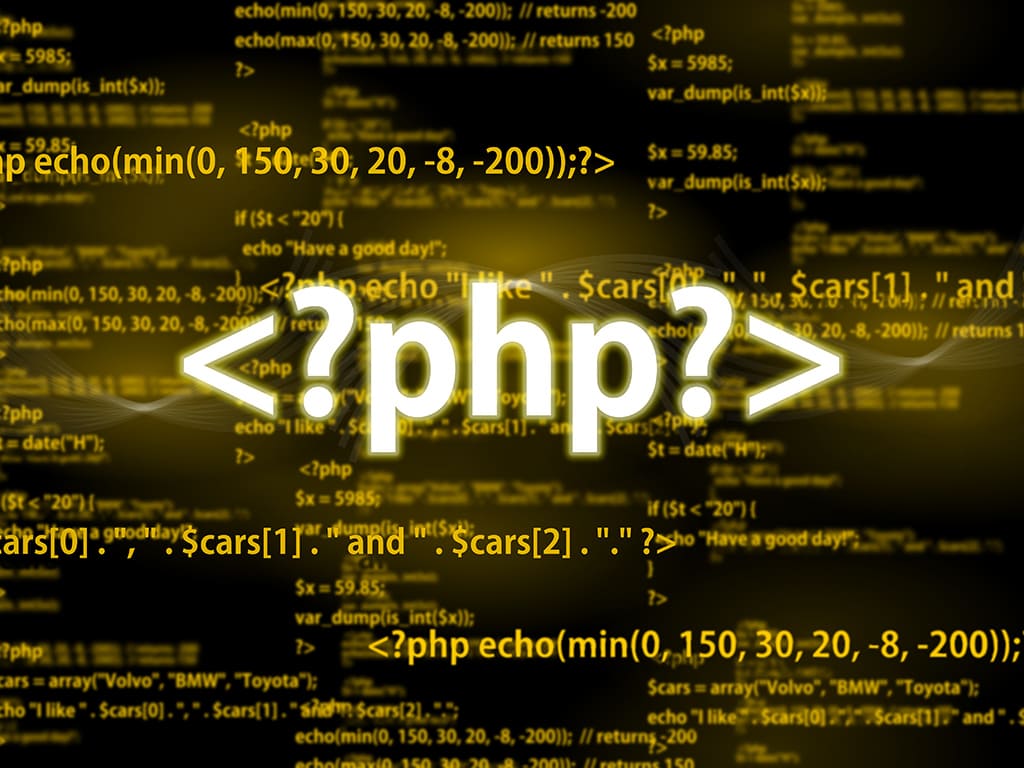 PHP programozás profi szakember által