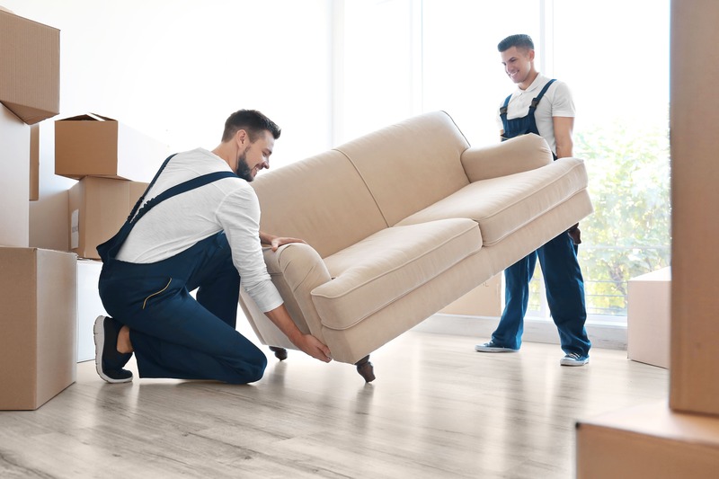 A kanapé a bútorszállítás gyakori eleme